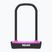 Dviračio užraktas OnGuard Neon 8153PN U-Lock black/pink