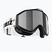 Vaikiški slidinėjimo akiniai Bliz Liner Jr black white logo/brown&silver mirror