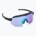 Bliz Breeze Nano Optics Nordic Light dviratininkų akiniai matiniai juodi/begonia/violetiniai mėlyni multi