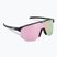 Bliz Hero S3 matiniai juodos/rudos/rožinės spalvos daugiafunkciniai dviračio akiniai