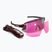 Bliz Breeze Small matiniai bordo/rudos spalvos rožiniai multi / rožiniai dviratininkų akiniai