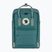 Miesto kuprinė Fjällräven Kanken Koncept Laptop 15" 18 l teal/frost green