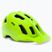 POC Axion SPIN fluorescencinės geltonos/žalios spalvos matinis dviratininko šalmas