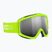 Vaikiški slidinėjimo akiniai POC POCito Iris fluorescent yellow/green/partly sunny silver