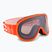 POC POCito Retina fluorescencinės oranžinės spalvos / skaidrumo pocito vaikiški slidinėjimo akiniai