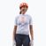 Moteriški dviračių marškinėliai POC Essential Road Logo hydrogen white/granite grey