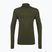 Vyriškas termoaktyvus džemperis Pinewood Abisko Merino Base Layer Half Zip d.mossgreen