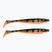 Strike Pro Pig Shad Tournament guminis masalas 2 vnt. juodas/auksinis TEV-SP172M-140