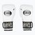Bokso pirštinės Cleto Reyes Velcro Sparring white/black