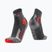 Vyriškos kojinės X-Socks Trek Outdoor Low Cut anthracite/red