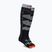 X-Socks Ski Control 4.0 juodai pilkos slidinėjimo kojinės XSSSKCW19U