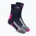 Moteriškos trekingo kojinės X-Socks Trek Outdoor midnight blue/pink/lt grey melange