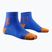 Vyriškos bėgimo kojinės X-Socks Run Perform Ankle twyce blue/orange