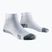 Kojinės X-Socks Run Discover Ankle arktinė balta/perlų pilka