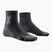 Kojinės X-Socks Run Discover Ankle juodos/anglies spalvos