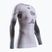 Moteriški termoaktyvūs marškinėliai X-Bionic Invent Fx Shirt white/grey/light grey