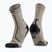 Kojinės X-Socks Trailrun Terraskin Expert Crew sand/dark sand