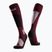 Slidinėjimo kojinės X-Socks Ski Discover Merino Otc oxide red