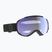 Slidinėjimo akiniai SCOTT Faze II mineral black/amp illuminator blue chrome