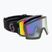 Slidinėjimo akiniai SCOTT React black/aurora green/enhancer teal chrome/pro green