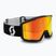 Slidinėjimo akiniai SCOTT Factor Pro LS mineral black/white amp ls red chrome