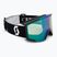 Slidinėjimo akiniai SCOTT Shield black/white/amp aurora green chrome