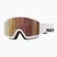 Slidinėjimo akiniai SCOTT Trace Pro Compact S1-3 white/amp ls cinnamon chrome