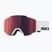 Slidinėjimo akiniai SCOTT Shield white/amp red chrome