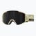 Slidinėjimo akiniai SCOTT Shield mojave beige/amp black chrome