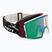 Slidinėjimo akiniai SCOTT React Light Sensitive granite black/white/amp red chrome