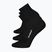 Kojinės Mammut Everyday Quarter 3 pairs black/black/black