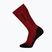 Kojinės Mammut Mountaineering Merino High Socks dark mammut red/black