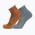 Kojinės Mammut Multisport Quarter Socks 2 pack autumn larice/strata