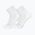 Kojinės Mammut Multisport Quarter Socks 2 pack white/white