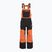 Vyriškos snieglenčių kelnės ThirtyTwo Basement Bib black/orange