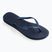 Moteriškos šlepetės per pirštą Havaianas Slim navy blue