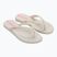 Moteriškos šlepetės per pirštą Ipanema Diversa off white/pink