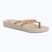 Moteriškos šlepetės per pirštą Ipanema Bossa Soft V beige/gold