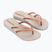 Moteriškos šlepetės per pirštą Ipanema Bossa Soft V beige/gold