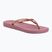 Moteriškos šlepetės per pirštą Ipanema Anat Tan lilac/metallic pink