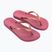 Moteriškos šlepetės per pirštą Ipanema Anat Tan lilac/metallic pink