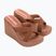 Moteriškos šlepetės Ipanema High Fashion II Slide brown/glitter/pink