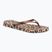 Moteriškos šlepetės per pirštą Ipanema Animal Print beige/bronze/bronze