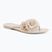 Moteriškos šlepetės per pirštą Melissa Harmonic Petals Ad beige