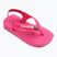 "Havaianas Baby Brasil Logo II" rožiniai flux / balti sandalai