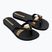 Ipanema Kirei black/gold moteriškos šlepetės
