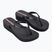 Moteriškos Ipanema Mesh X Plat black/black/lilac šlepetės