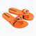 Moteriškos šlepetės per pirštą Ipanema Kirei Chic orange/brown