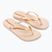 Moteriškos šlepetės per pirštą Ipanema Anat Connect II beige/gold