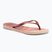 Moteriškos šlepetės per pirštą Havaianas Slim Palette Glow ballet rose
